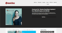 Desktop Screenshot of meetdux.com